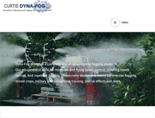 Tablet Screenshot of dynafog.com